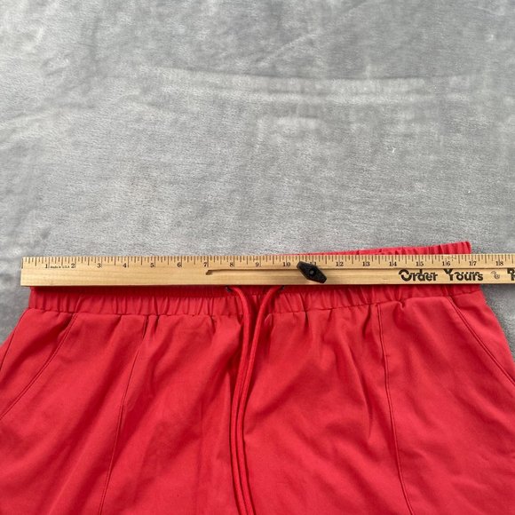 St Johns Bay Skort Womens Large Pink Skirt with Shorts Pull On Drawstring - Picture 6 of 12